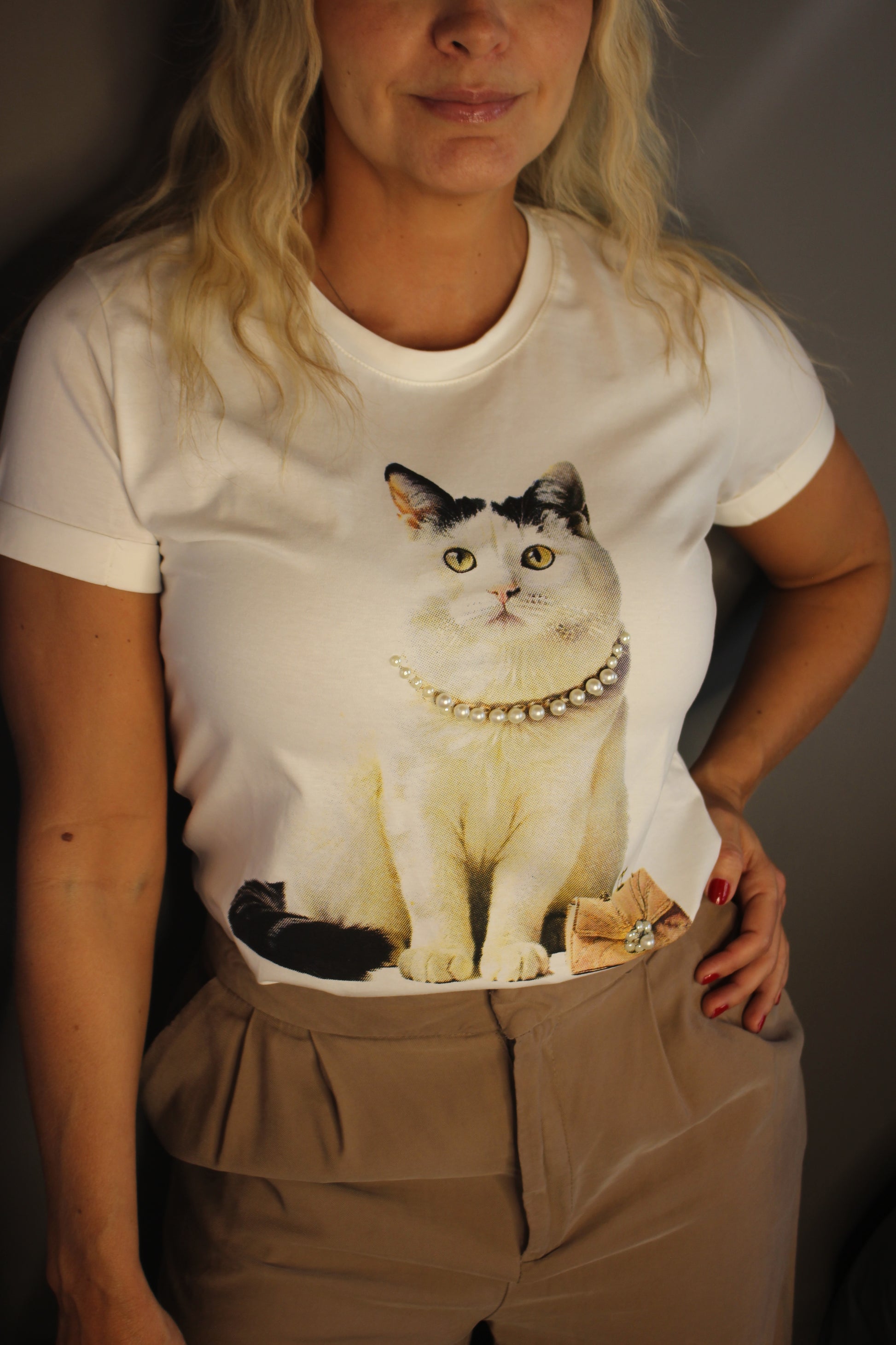 T-Shirt Cat Chic