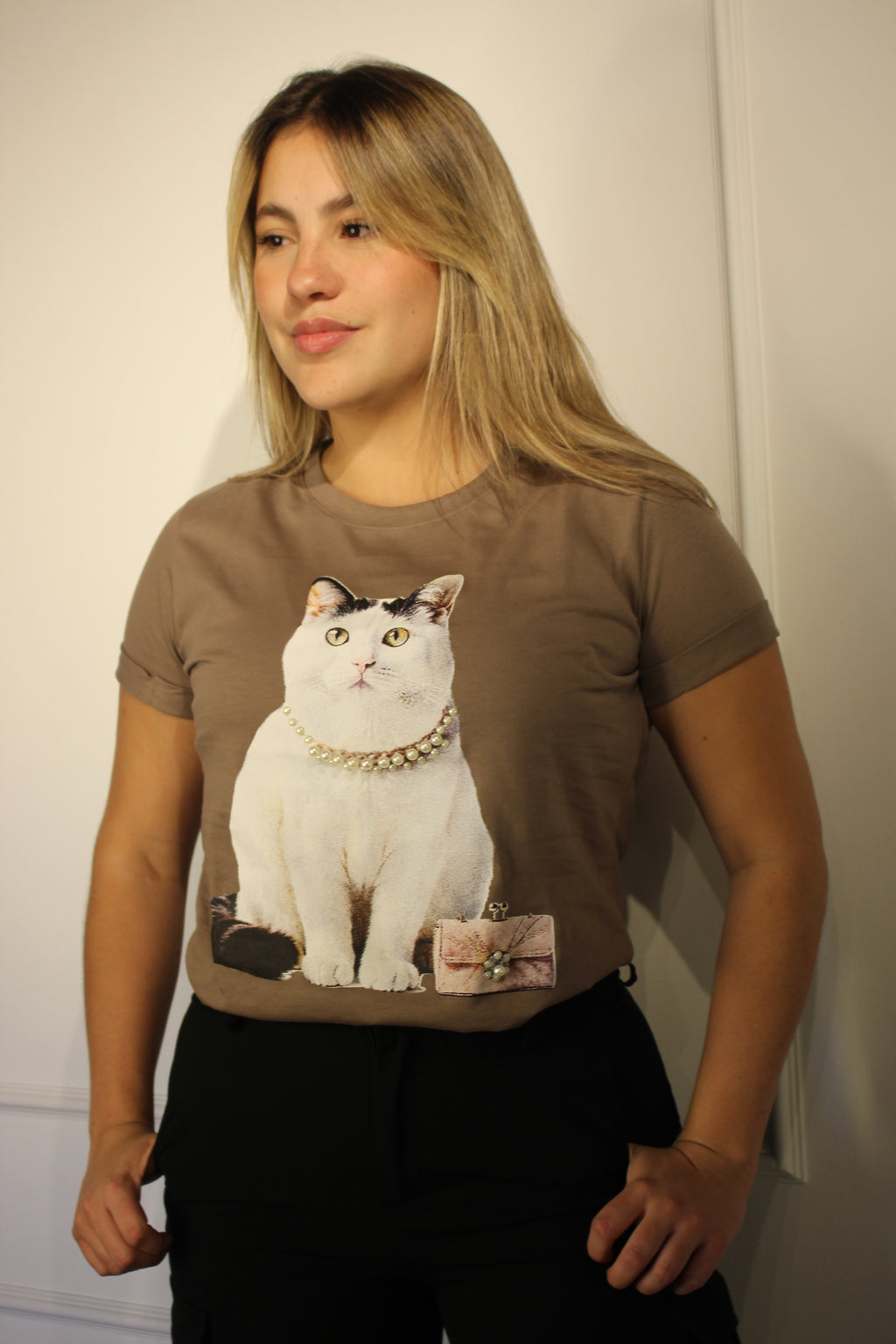 T-Shirt Cat Chic