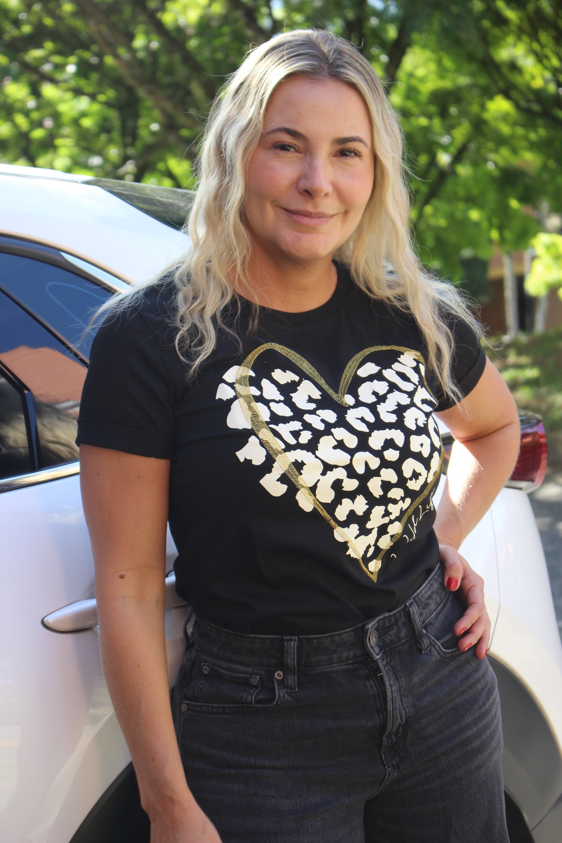 T-Shirt Blusa Big heart