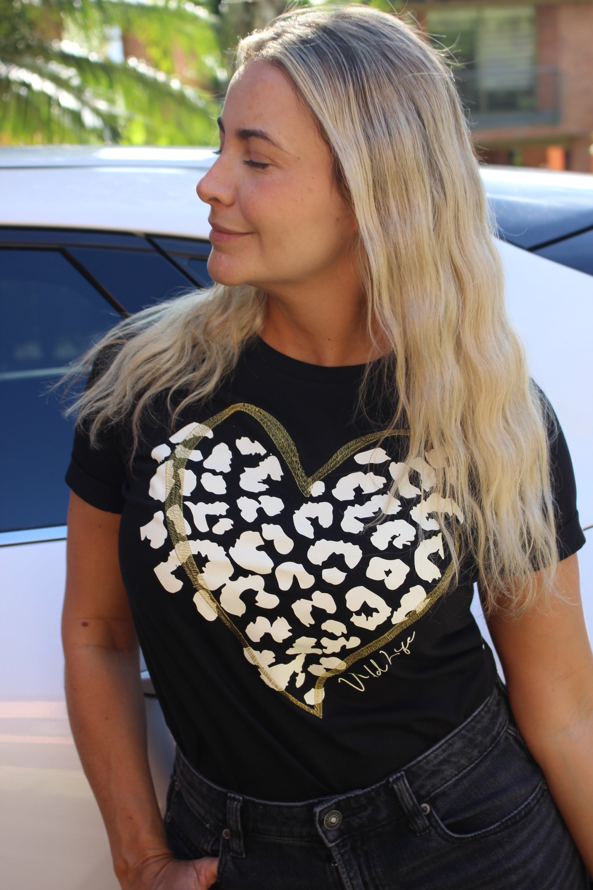 T-Shirt Blusa Big heart