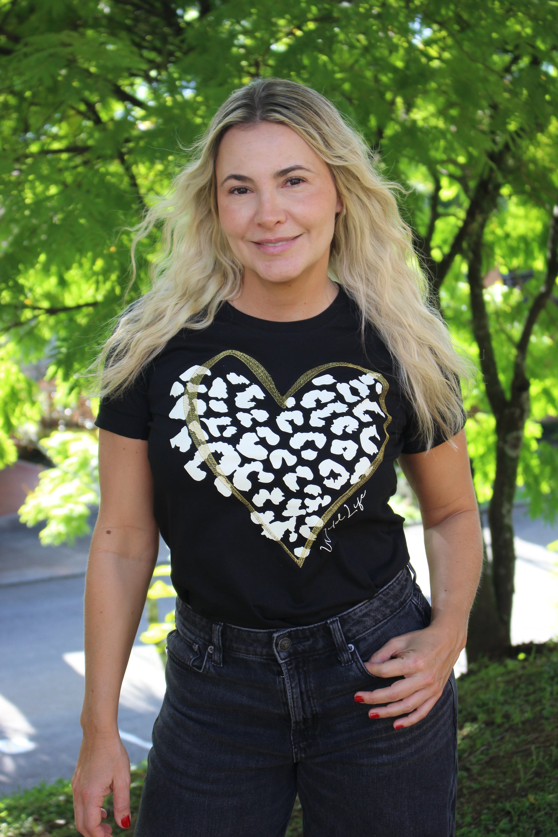 T-Shirt Blusa Big heart