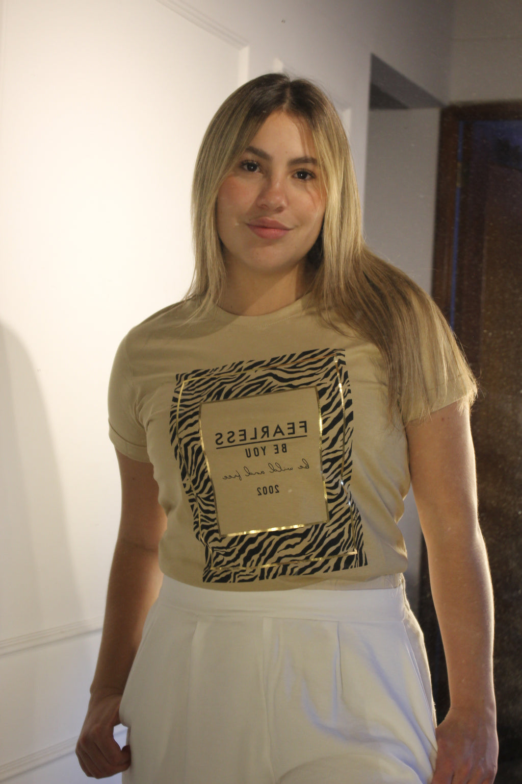 T-Shirt Fearless Be you