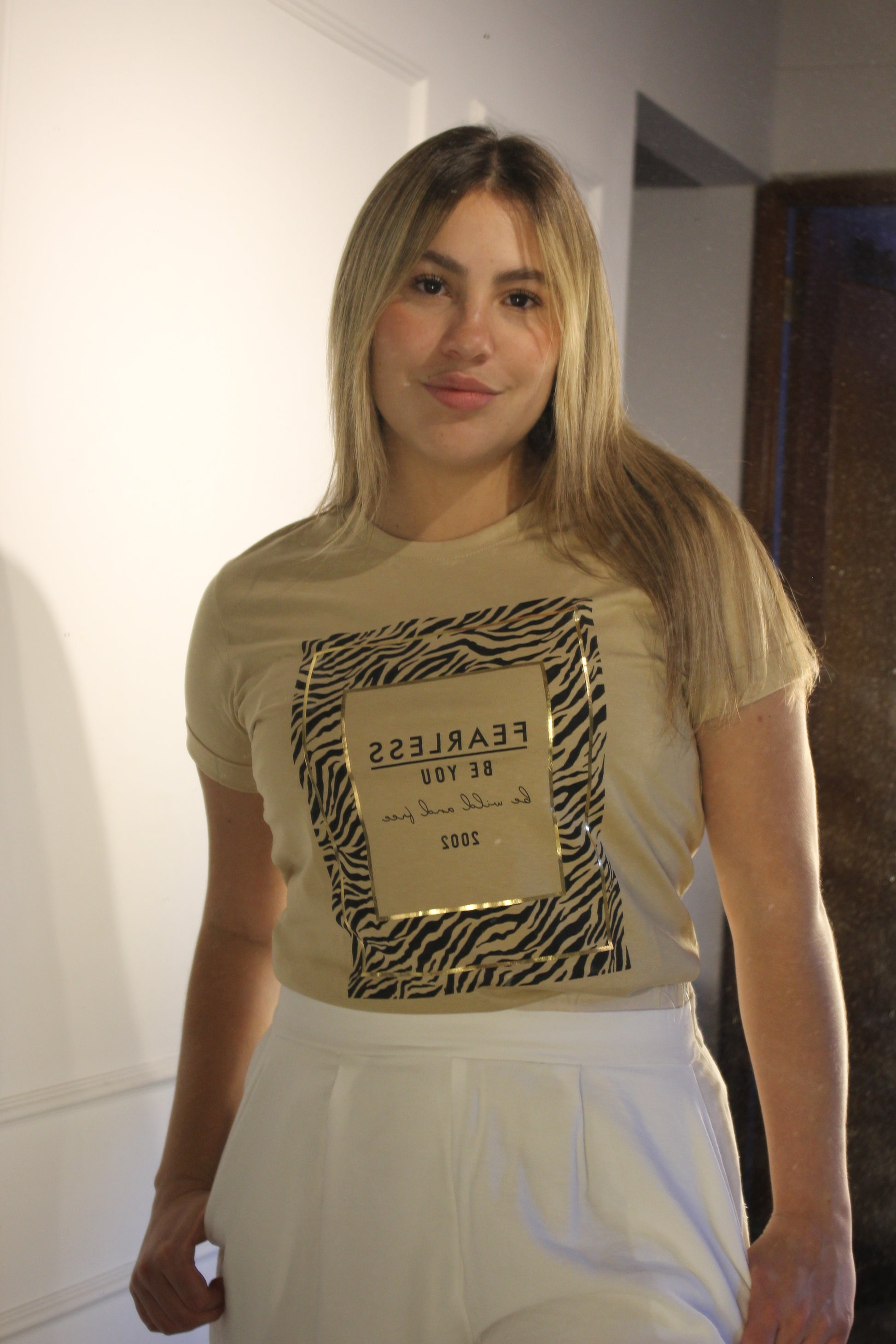 T-Shirt Fearless Be you