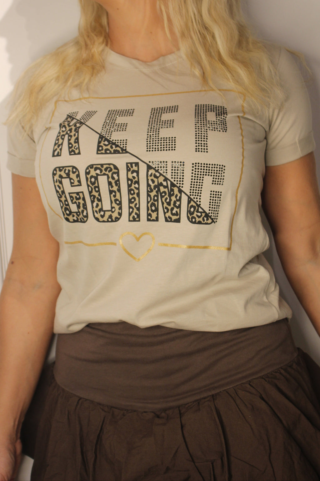 T-Shirt keep going