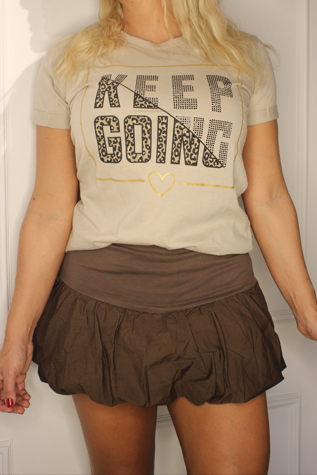 T-Shirt keep going