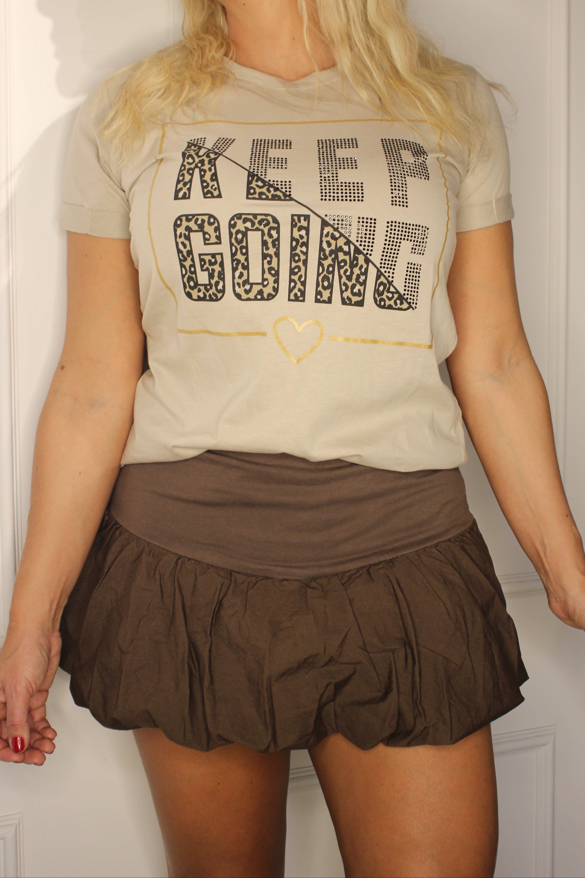 T-Shirt keep going